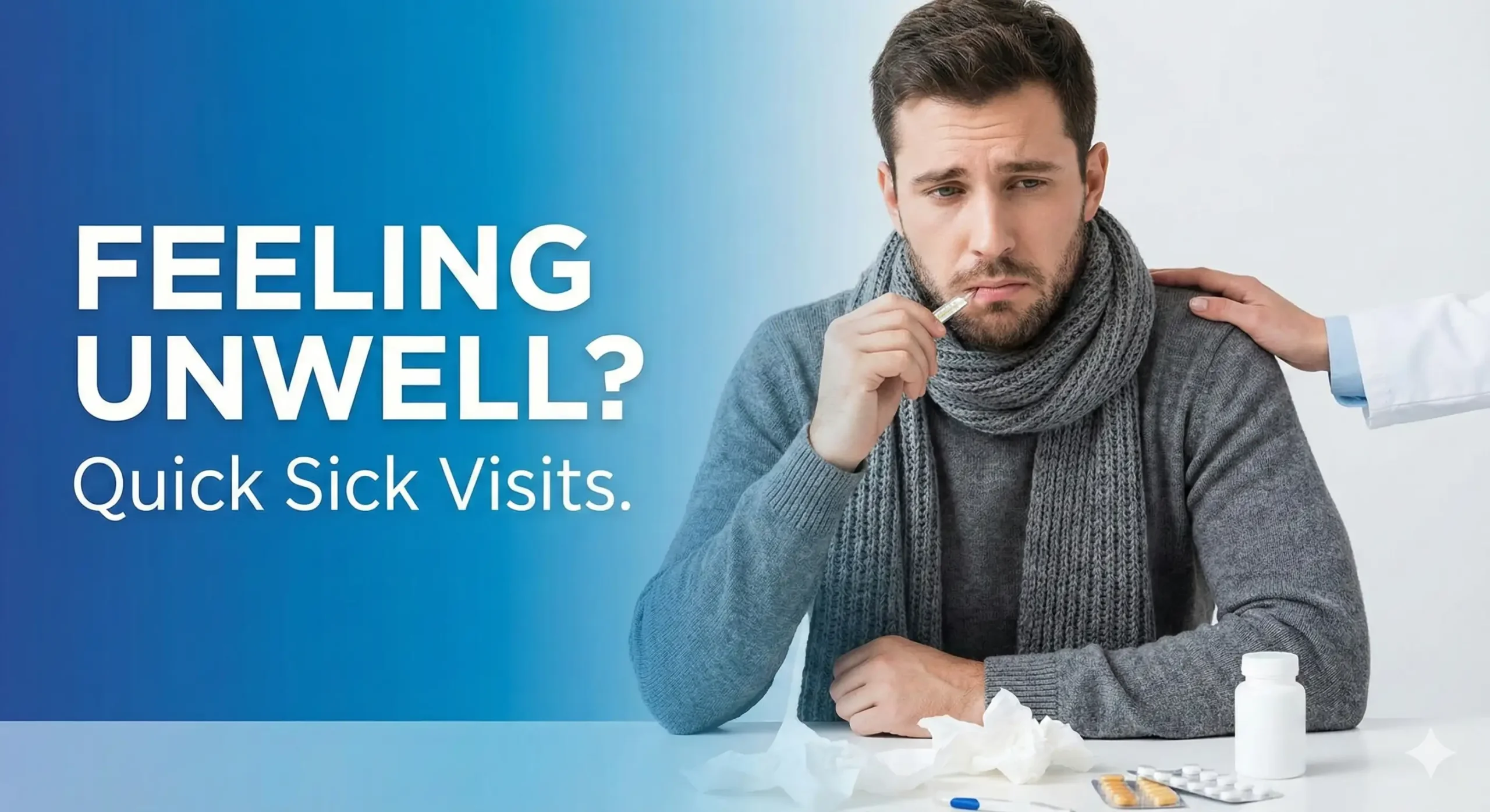 Doctor consulting with patient